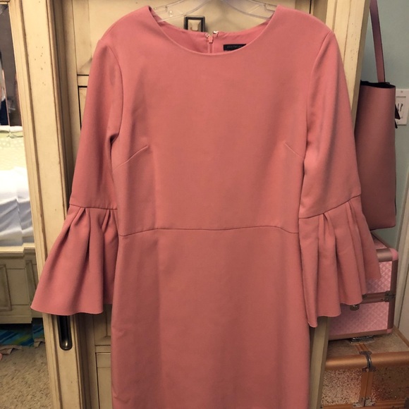 SOLD Ann Taylor pink Flare dress size 8 - Picture 5 of 6